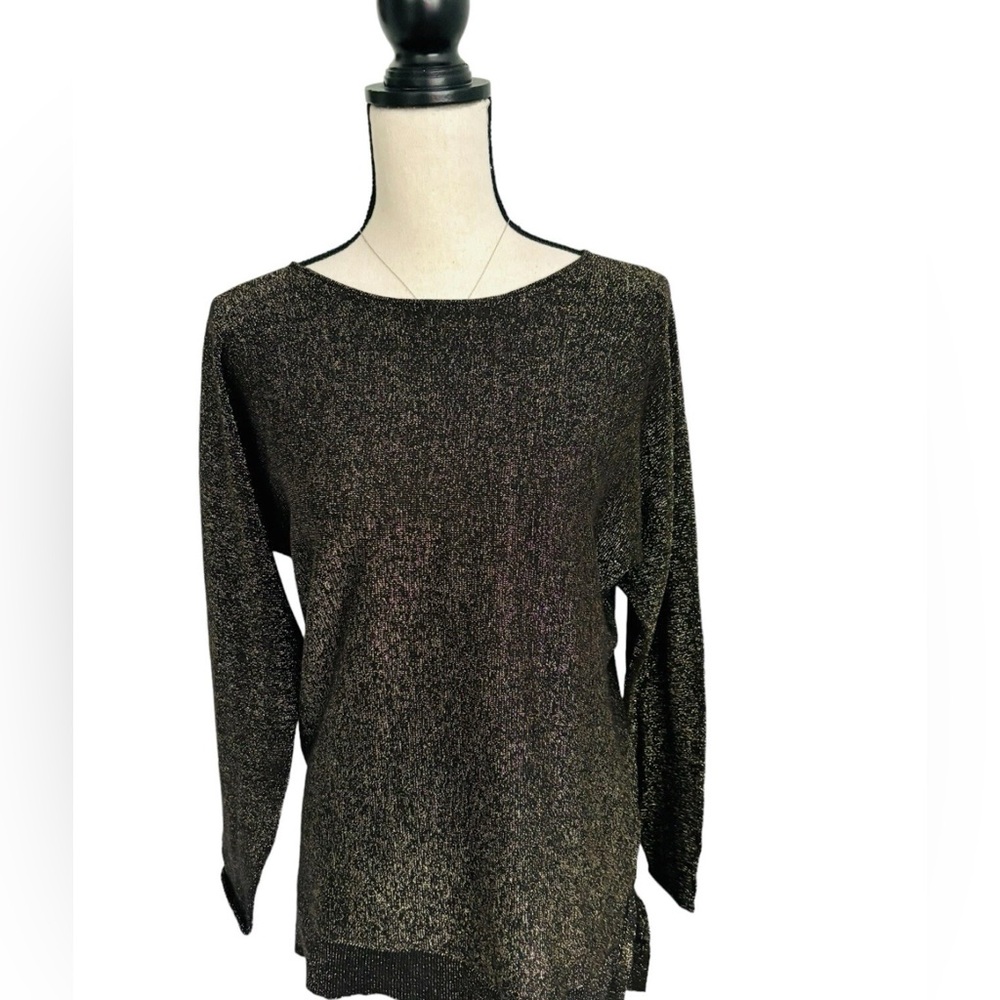 Michael Kors Metallic Shimmer Sweater – Size M (NWOT)